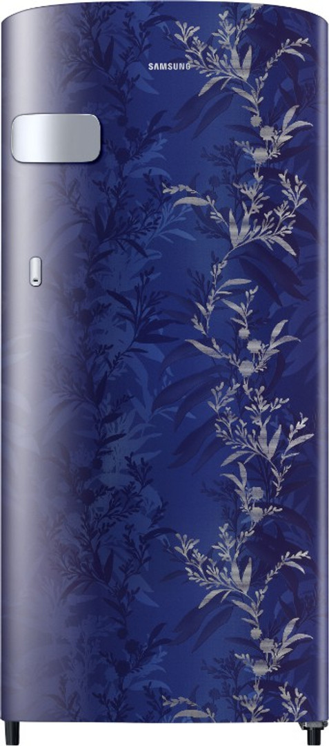 Samsung 192 L Direct Cool Single Door 2 Star Refrigerator (Mystic Overlay Blue, RR19A2Y2BL)