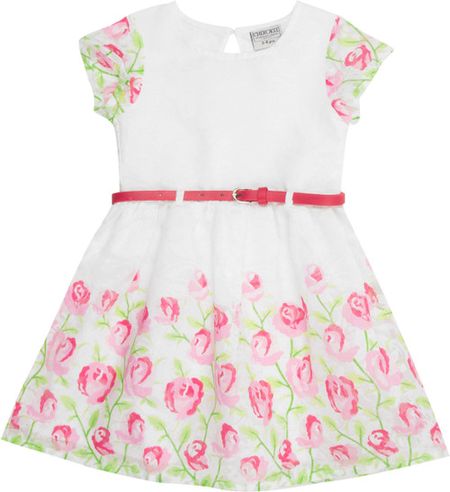 Price History of CHEROKEE Girls Midi/Knee Length Casual Dress Pink, Fashion  Sleeve CHEROKEE Kids' Dresses from Flipkart 2_64456211
