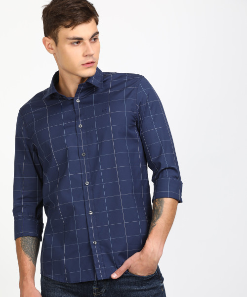 Price History of Calvin Klein Jeans Men Checkered Casual Blue