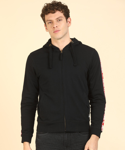 Flying machine full sleeve solid men's sweatshirt clearance