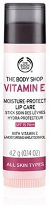 Price History of THE BODY SHOP Vitamin E Lip Care SPF 15 Natural