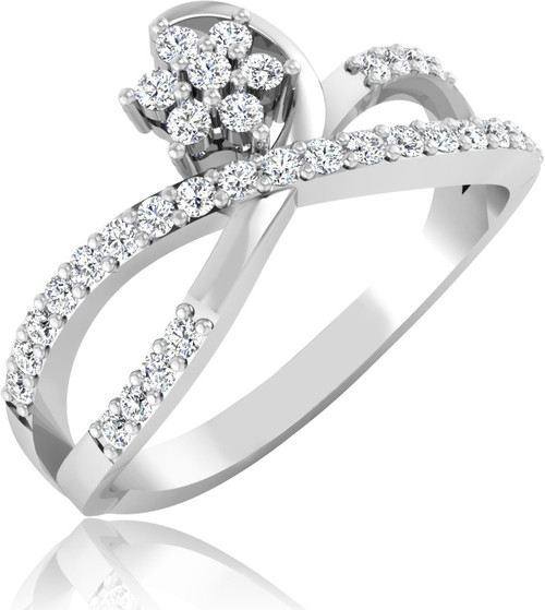 Price History of Evara Diamonds Symphony Solitaire Sterling Silver