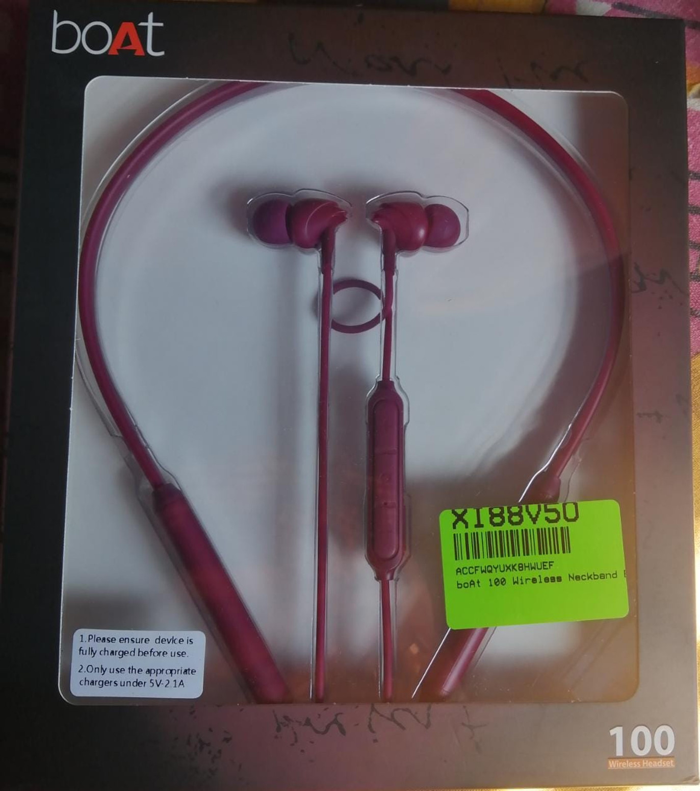 boAt 100 Wireless Neckband BT 5.0 IPX 4 Mic Bluetooth Price in India Buy boAt 100 Wireless Neckband BT 5.0 IPX 4 Mic Bluetooth Online boAt Flipkart