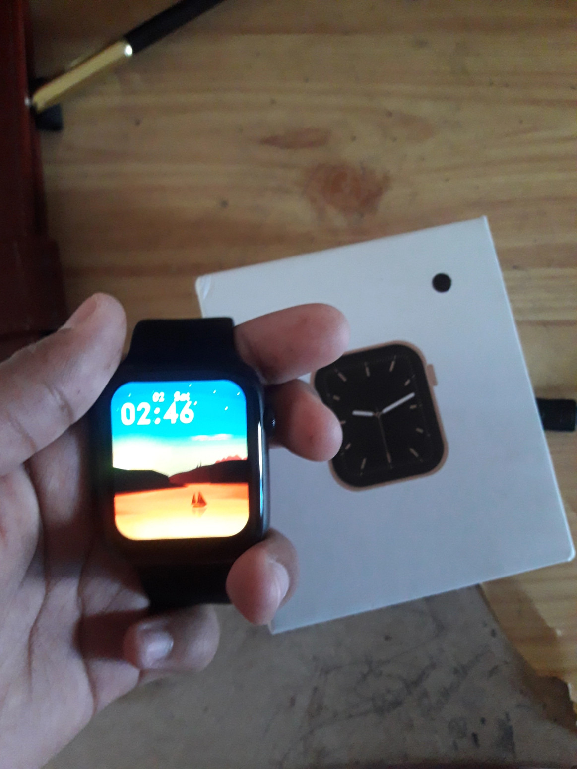 W26 smart watch box best sale