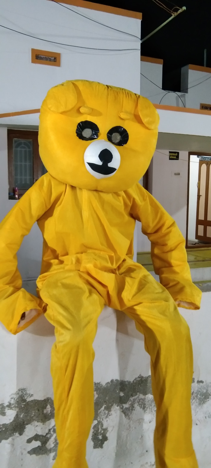 Shimazu Funny Teddy Mascot Costume For Birthday Parties and Prank High Quality 6 Feet Elders Halloween Costume Price in India Buy Shimazu Funny Teddy Mascot Costume For Birthday Parties and Prank