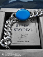 Being Human Salman Bracelet Rubber Being Human Jewellery Steel