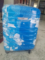 SKYBAGS TROOPER 4W STR 55 BLUE Cabin Suitcase 4 Wheels 20 inch BLUE Price in India Flipkart