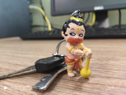 ShopTop Bal hanuman High quality Polysporin Key Chain Key