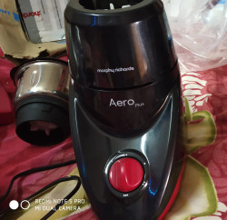 Morphy Richards AERO PLUS 500 Mixer Grinder 3 Jars Black Wine