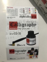 Calligraphy Pen Set: Flex Nib, Dip Nibs, Holders, and Calligraphy Ink -  Isomars