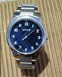 Sonata 77106sm02 outlet analog watch