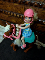 Barbie chelsea pony hotsell set