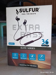 Sulfur Elite 3 super flexible Wireless sports neckband with 32 35