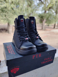 Side zip jungle boots discount
