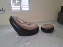 KLURIZ Leatherette 2 Seater Inflatable Sofa - Image 9