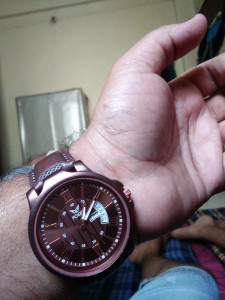 Fogg 1164 Br Brown Day Date Unique New Watch Men Reviews Latest