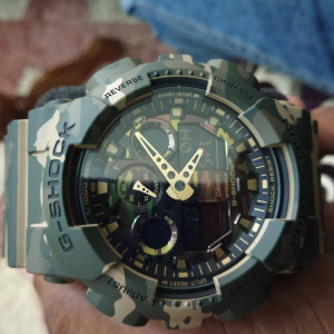 G shock ga 100 camo best sale