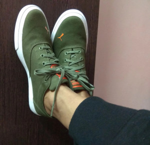 puma icon idp sneakers green