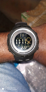 Skmei 1251 Black Chronograph Digital Watch Men Reviews Latest