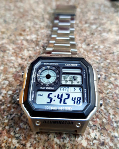 Casio d099 youth series digital watch top
