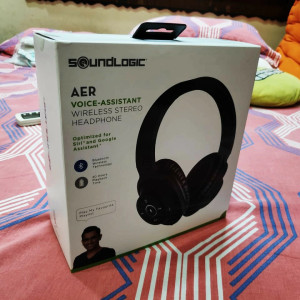Soundlogic Aer Voice Assistant Wireless Stereo Bluetooth Headset