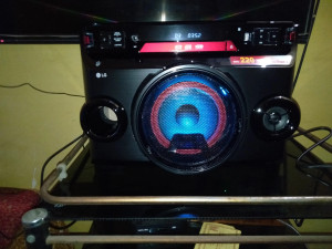 Lg ok45 220 w bluetooth 2025 party speaker