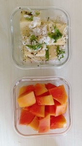 Lunch Box - Treo Health First Boîte à lunch en verre Tiffin 3 contenants  (300 ml)