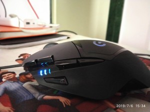 Logitech G402 Hyperion Fury Wired USB Gaming Mouse- USED
