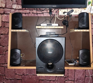 Sony sa d100 bass hot sale adjustment