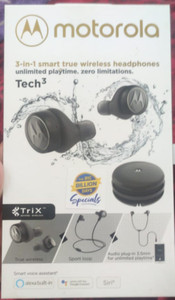 Motorola 3 in 1 smart headset 2025