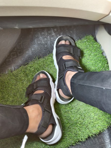 Nike canyon sandal on feet outlet