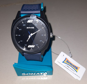 Sonata 77086pp03w analog watch store