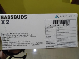 Boult Audio Bassbuds X2 Wired Headset Reviews Latest Review of