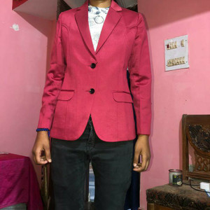 Just Fab Cotton Jute Solid Coat Reviews Latest Review of Just Fab