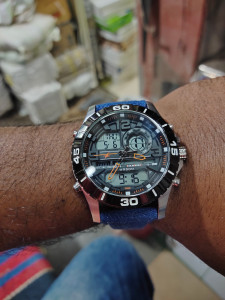 Fastrack 38035sl06 Denim Collection Analog Digital Watch Men Reviews Latest Review of Fastrack 38035sl06 Denim Collection Analog Digital Watch Men Price in India Flipkart