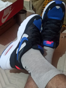 nike air max fusion on feet