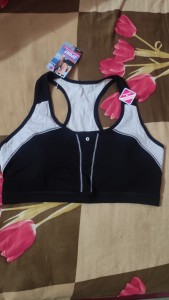 Enamor SB04 High Impact Sports Bra - Racer Back Non-Padded Wirefree - Blue  34D in Mumbai at best price by Sagar Garments - Justdial