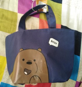Miniso, Bags, Miniso We Bare Bears Tote Bag
