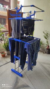 LAKSHAY Foldable Hi Quality Stainless Steel 4 Leyar - Super Heighted Cloth  Dryer Stand- (Model Jumbo) : : Home & Kitchen