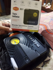 Woscher 130 Psi Tyre Air Pump Car Bike Reviews Latest Review of