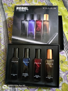 Villain Rebel Combo Pack 4 Eau De Parfum 80 Ml Reviews Latest