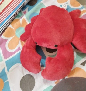 Ultra Plush Crab Stuffed Animal Red Crab Cute Sea Life Cuddle Toy