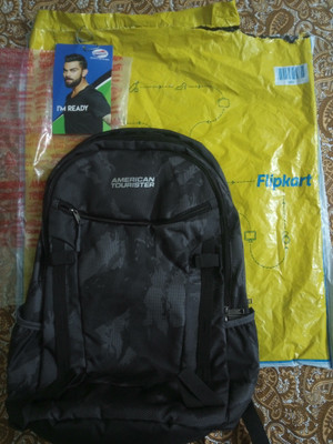 AMERICAN TOURISTER Pulse Sch Bag 27.5 L Backpack Cam Black Price
