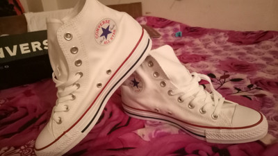 Converse all star store blanche pas cher