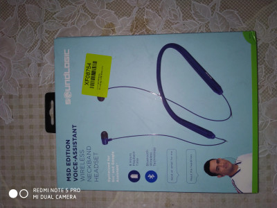 SoundLOGIC MSD Edition Voice Assistant Wireless Neckband Bluetooth