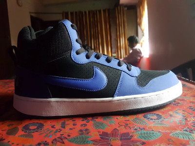Nike court borough mid on feet shop
