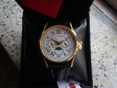 Titan sun moon watch shop