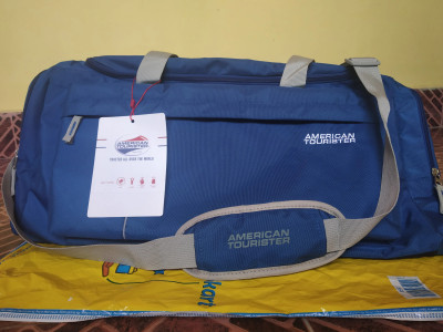 AMERICAN TOURISTER 25 inch 65 cm X bag Duffel Without Wheels Blue