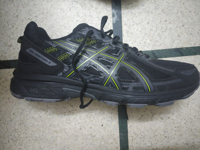 Asics gel venture 6 on sale black