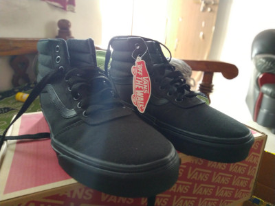 Ward hi canvas vans discount